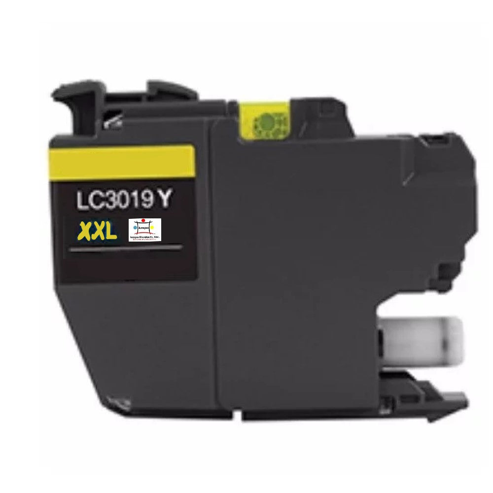 Compatible Ink Cartridge Replacement For BROTHER LC3019Y (LC-3019Y) Yellow (1.5K YLD)