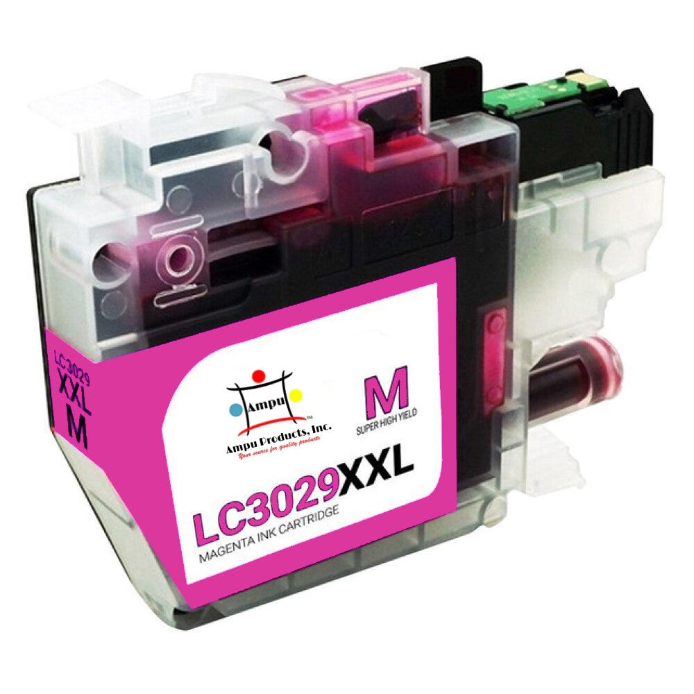 Compatible Ink Cartridge Replacement For BROTHER LC3029M (LC-3029M XXL) Magenta (1.5K YLD)