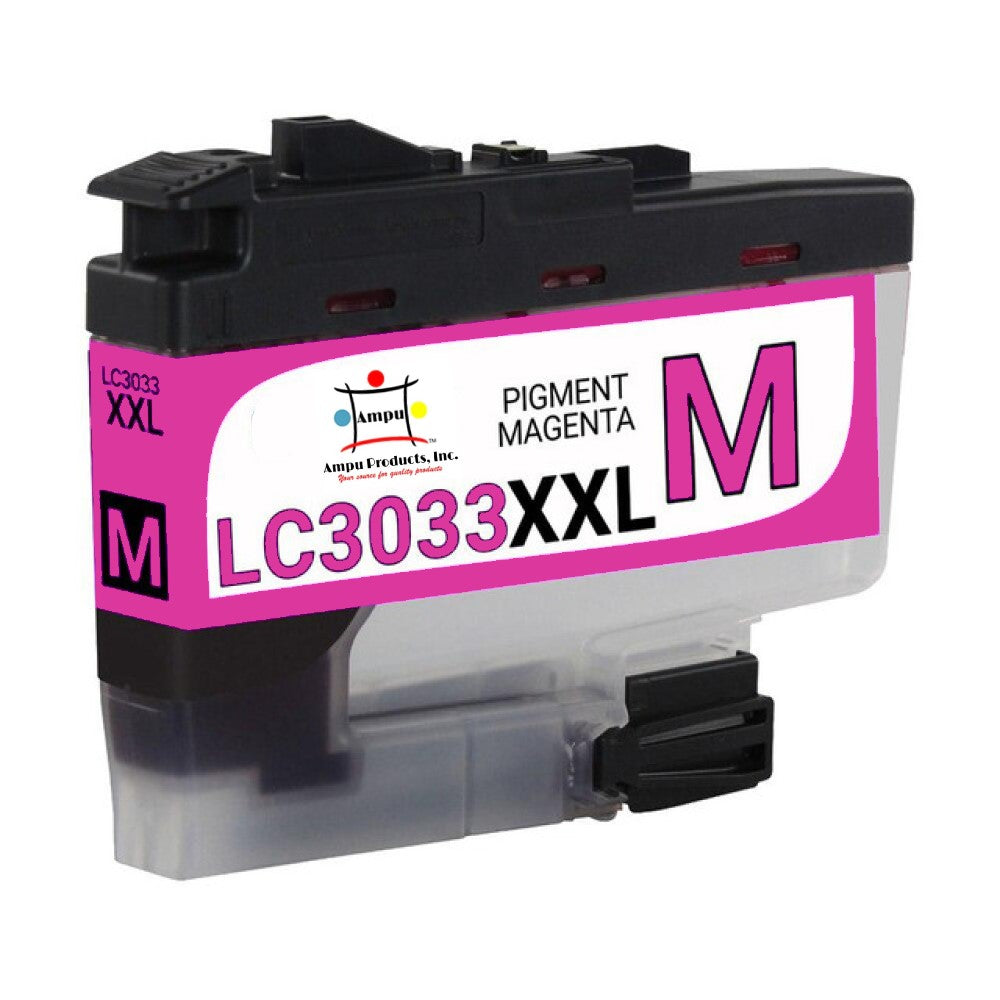 Compatible Ink Cartridge Replacement For BROTHER LC3033M (LC-3033M XXL) Magenta (1.5K YLD)