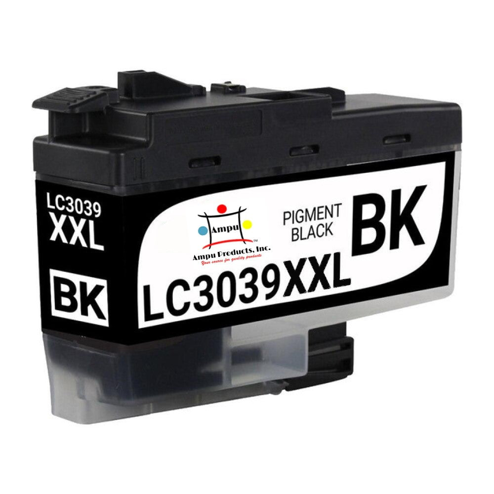 Compatible Ink Cartridge Replacement For BROTHER LC3039BK (LC-3039BK XXL) Black (6K YLD)