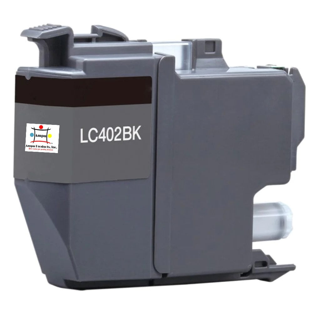 Compatible Ink Cartridge Replacement For BROTHER LC402BK (LC-402BK) Black (550 YLD)
