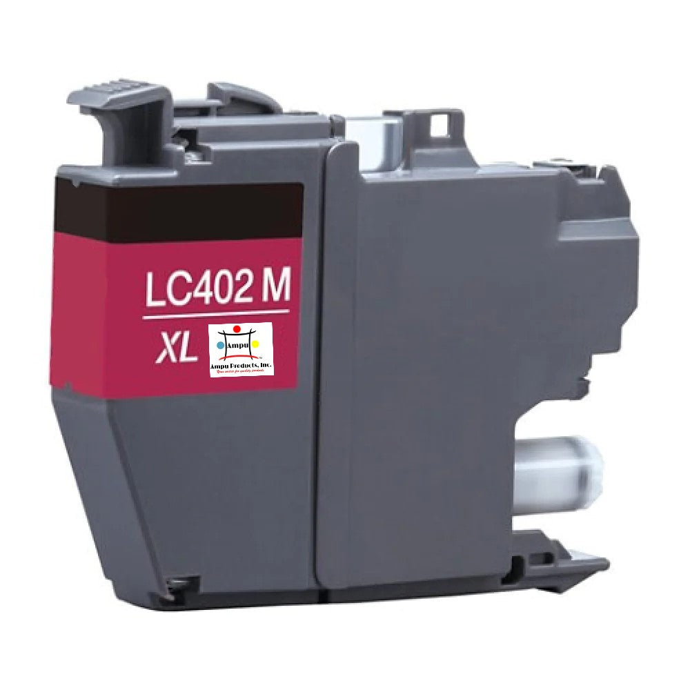 Compatible Ink Cartridge Replacement For BROTHER LC402XLM (LC-402M XL) Magenta (1.5K YLD)