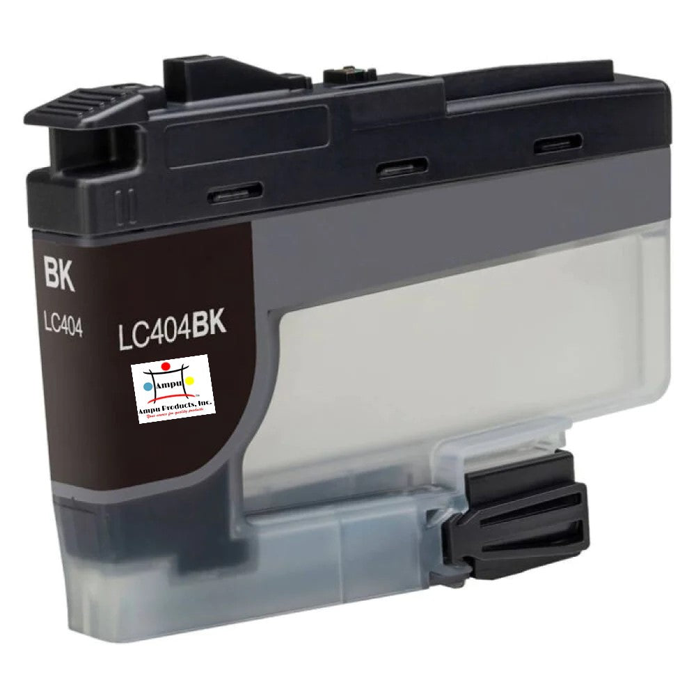 Compatible Ink Cartridge Replacement For BROTHER LC404BK (LC-404BK) Black (750 YLD)
