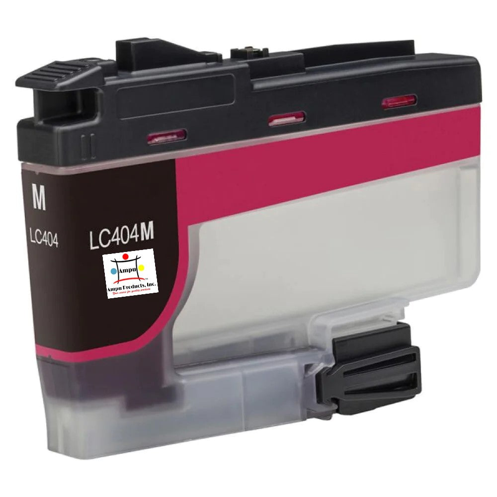Compatible Ink Cartridge Replacement For BROTHER LC404M (LC-404M) Magenta (750 YLD)