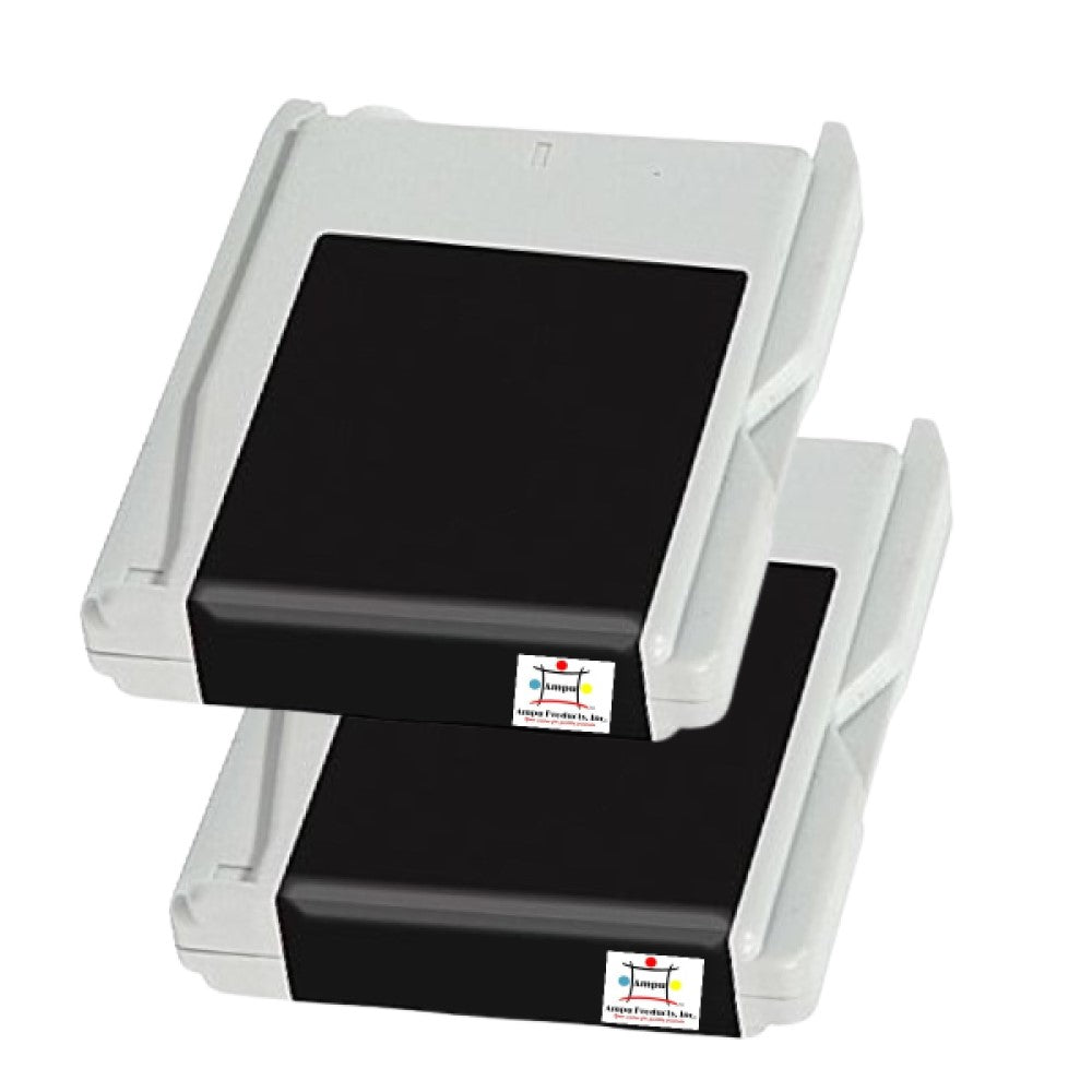 Compatible Ink Cartridge Replacement For BROTHER LC51BK (LC-51BK) Black (500 YLD) 2-Pack