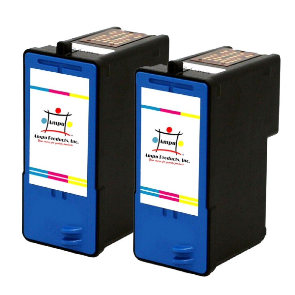 Compatible Ink Cartridge Replacement For DELL M4646 (Series 5) Black (560 Pages) 2-Pack