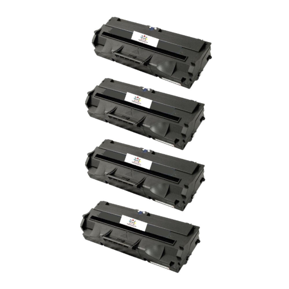 Compatible Toner Drum Cartridge Replacement For SAMSUNG ML-1210D3 (ML1210D3) Black (3K YLD) 4-Pack