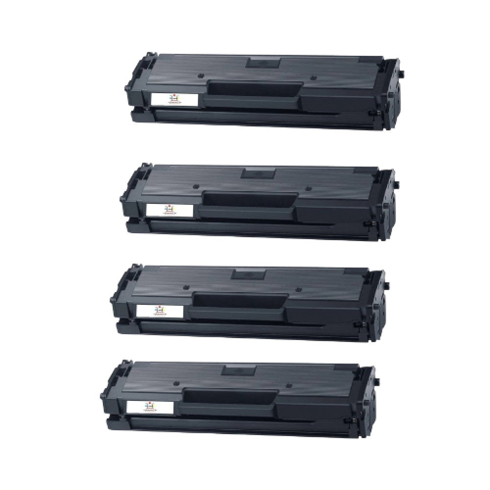 Compatible Toner Cartridge Replacement For SAMSUNG MLTD111S (MLT-D111S) Black (1K YLD) 4-Pack