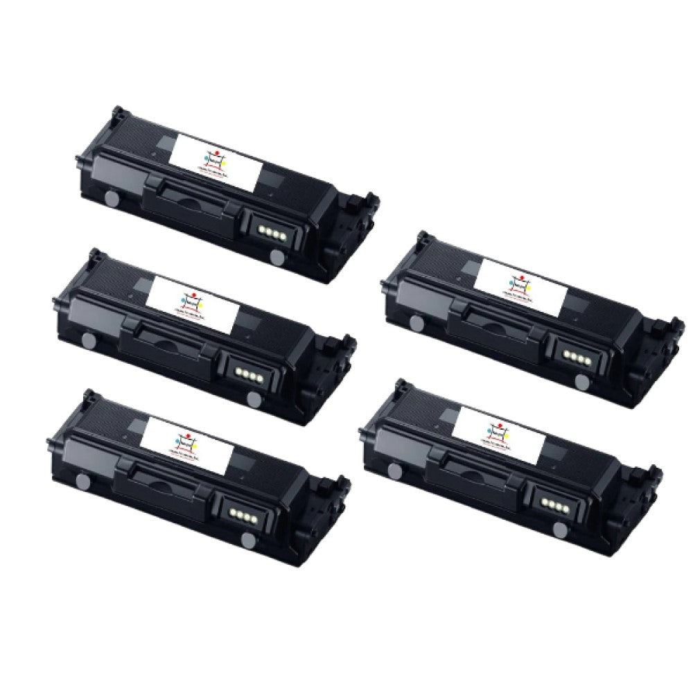 Compatible Toner Cartridge Replacement For SAMSUNG MLT-D204L (MLTD204L) High Yield Black (5K YLD) 5-Pack