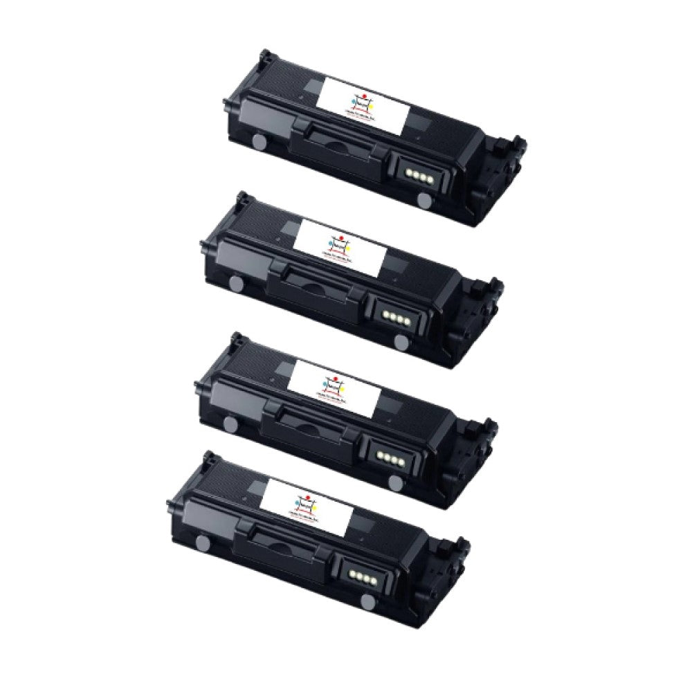 Compatible Toner Cartridge Replacement For SAMSUNG MLT-D204L (MLTD204L) High Yield Black (5K YLD) 4-Pack