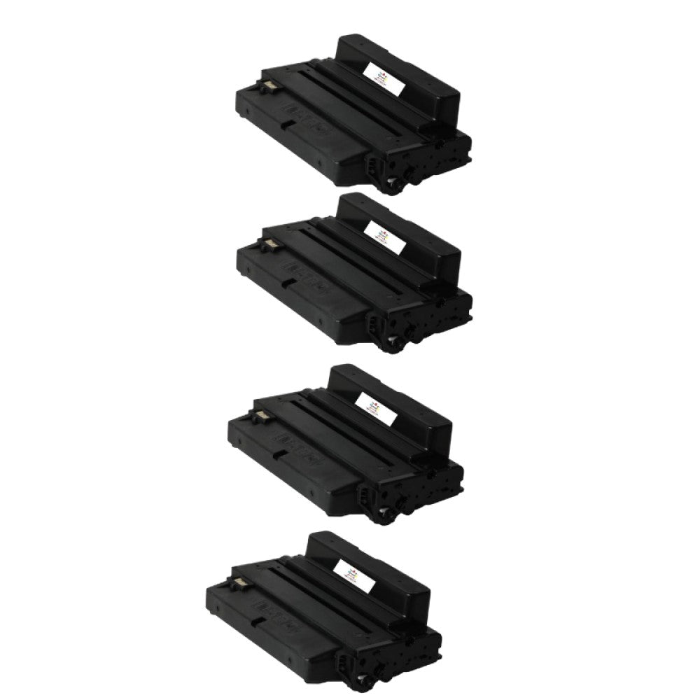 Compatible Toner Cartridge Replacement For SAMSUNG MLTD205E (MLT-D205E) Extra High Black (10K YLD) 4-Pack