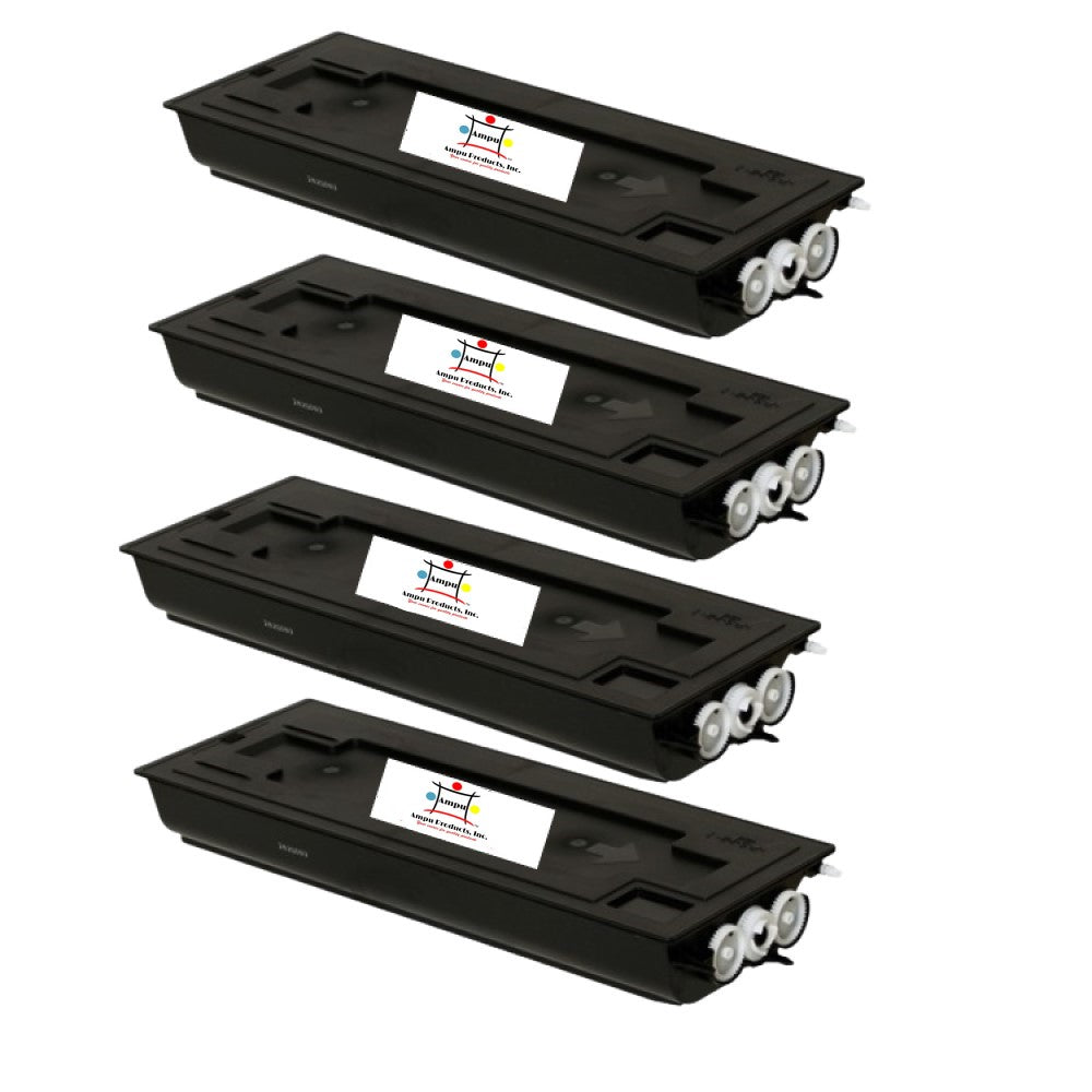 Compatible Toner Cartridge Replacement For Kyocera Mita MT1620 (MT-1620,TK-411) Black (15K YLD) 4-Pack