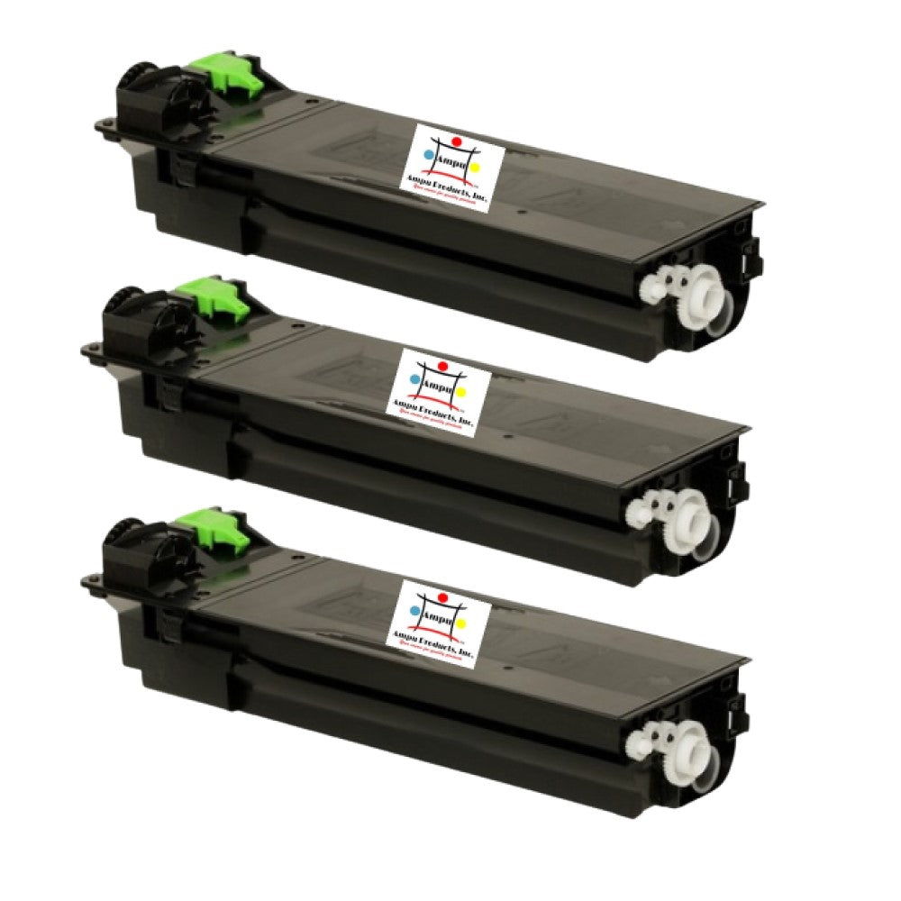 Compatible Toner Cartridge Replacement For SHARP MX206NT (MX-206NT) Black (16K YLD) 3-Pack