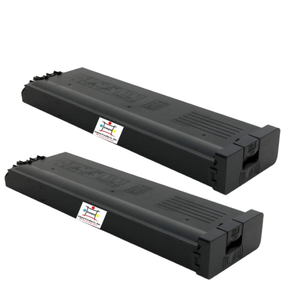 Compatible Toner Cartridge Replacement For SHARP MX45NTBA (MX-45NTBA) Black (36K YLD) 2-Pack