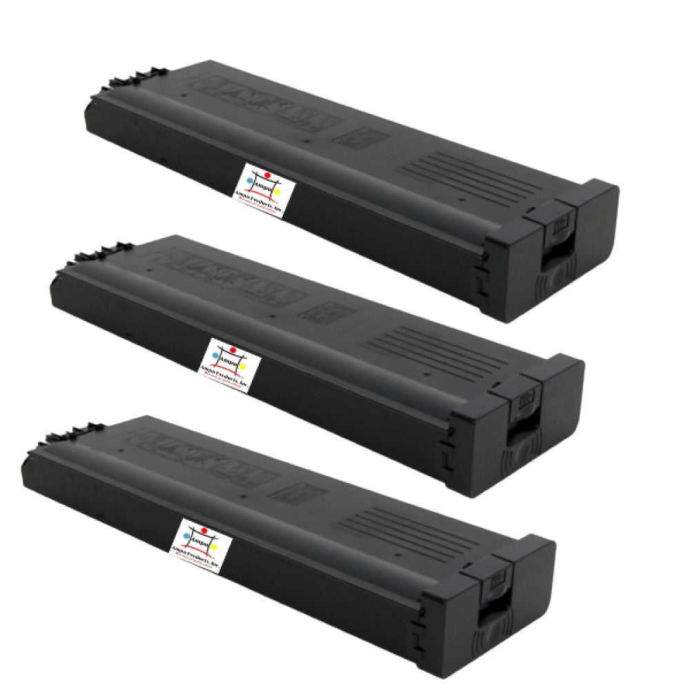 Compatible Toner Cartridge Replacement For SHARP MX45NTBA (MX-45NTBA) Black (36K YLD) 3-Pack