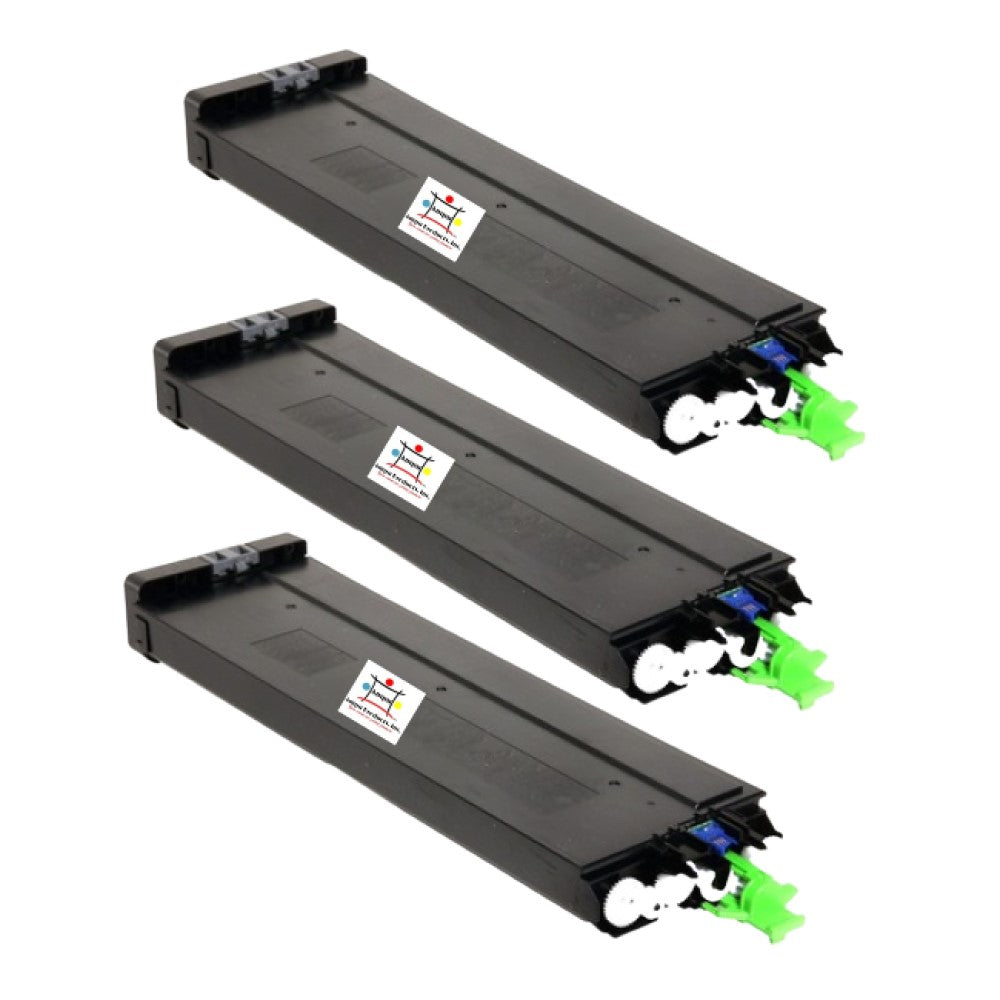 Compatible Toner Cartridge Replacement For SHARP MX50NTBA (MX-50NTBA) Black (36K YLD) 3-Pack