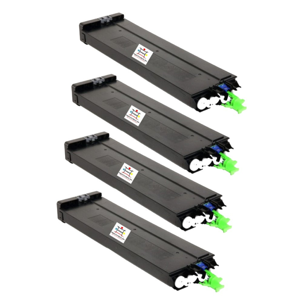 Compatible Toner Cartridge Replacement For SHARP MX50NTBA (MX-50NTBA) Black (36K YLD) 4-Pack