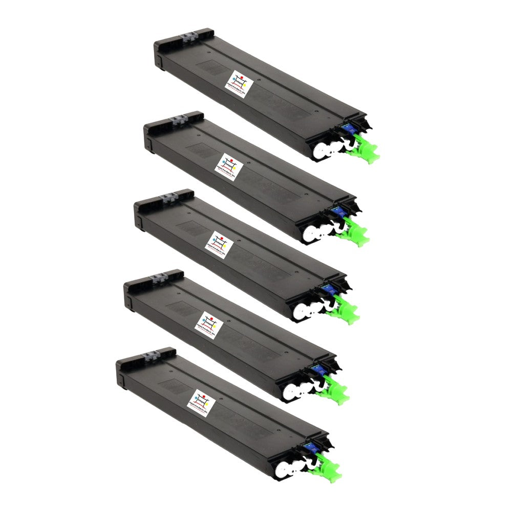 Compatible Toner Cartridge Replacement For SHARP MX50NTBA (MX-50NTBA) Black (36K YLD) 5-Pack