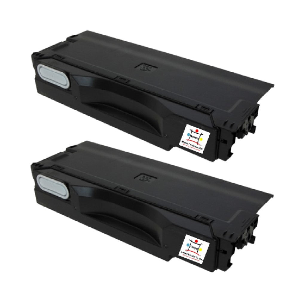 Compatible Waste Toner Cartridge Replacement For SHARP MX607HB (MX-607HB) Black (50K YLD) 2-Pack