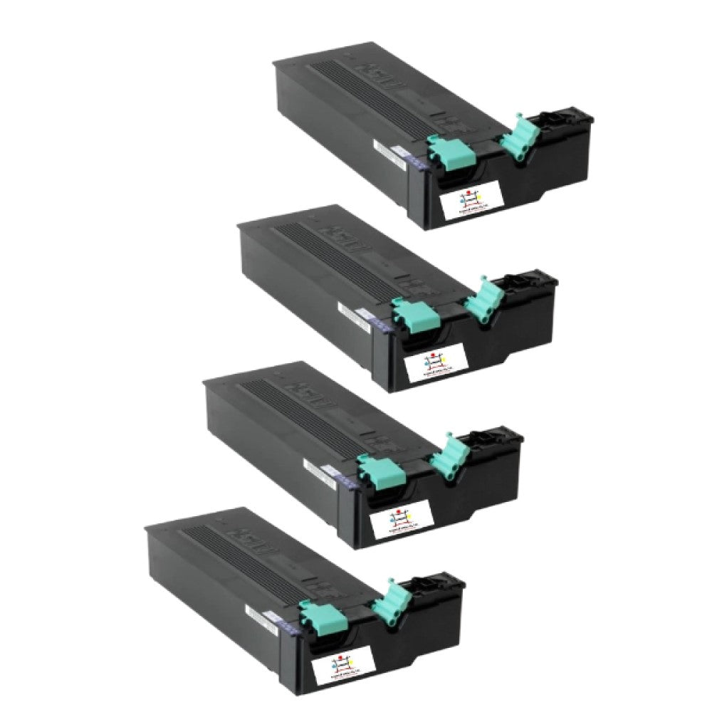 Compatible Toner Cartridge Replacement For SAMSUNG SCXD6555A (SCX-D6555A) Black (25K YLD) 4-Pack