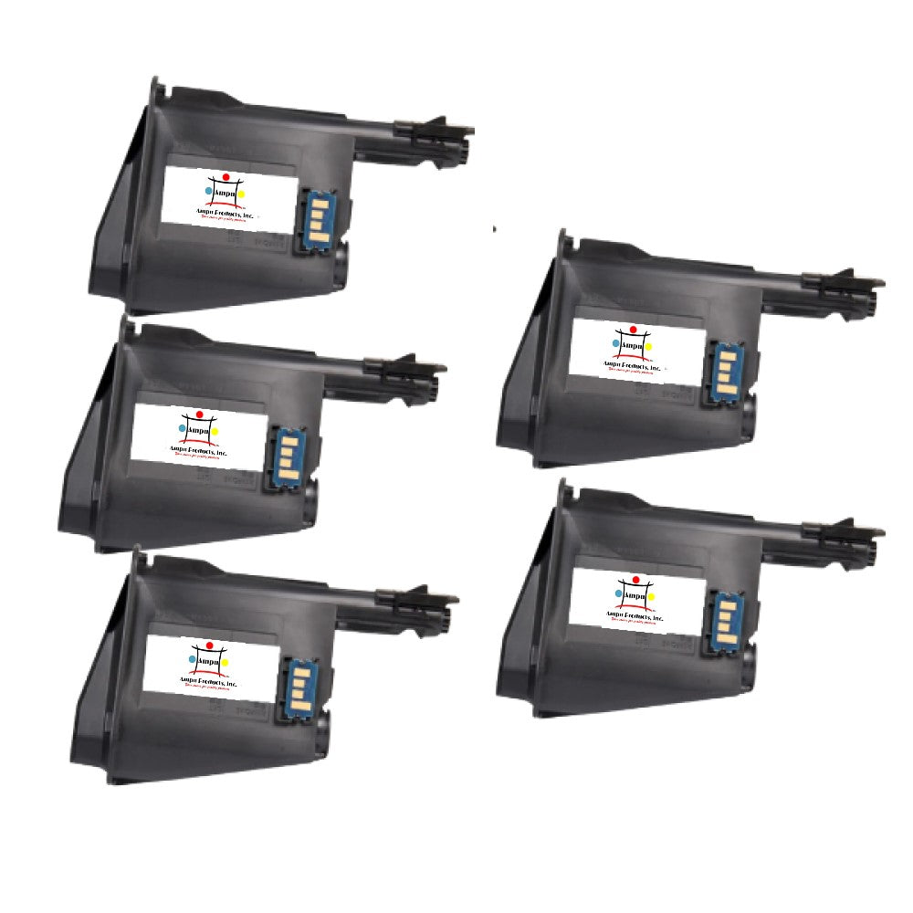 Compatible Toner Cartridge Replacement For Kyocera Mita TK-1122 (TK1122, 1T02M70NX0) Black (3K YLD) 5-Pack