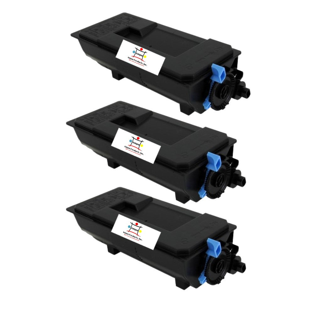 Compatible Toner Cartridge Replacement For KYOCERA TK3162 (TK-3162, 1T02T90US0) Black (12.5K YLD) 3-Pack