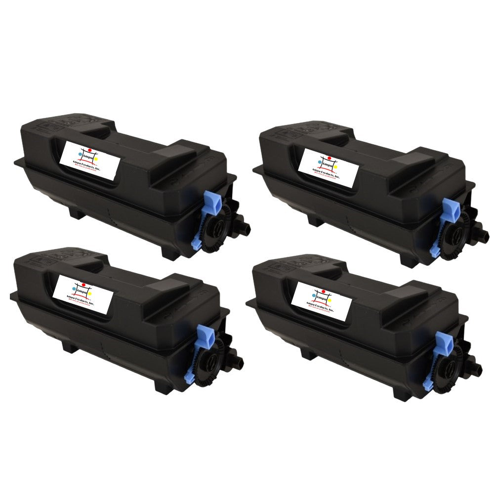 Compatible Toner Cartridge Replacement For KYOCERA MITA TK-3172 (TK3172, 1T02T80US0) Black (15.5K YLD) 4-Pack