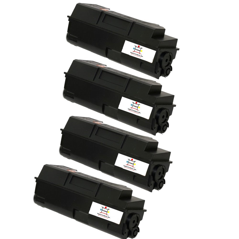 Compatible Toner Cartridge Replacement For KYOCERA MITA TK322 (TK-320) Black (12K YLD) 4-Pack