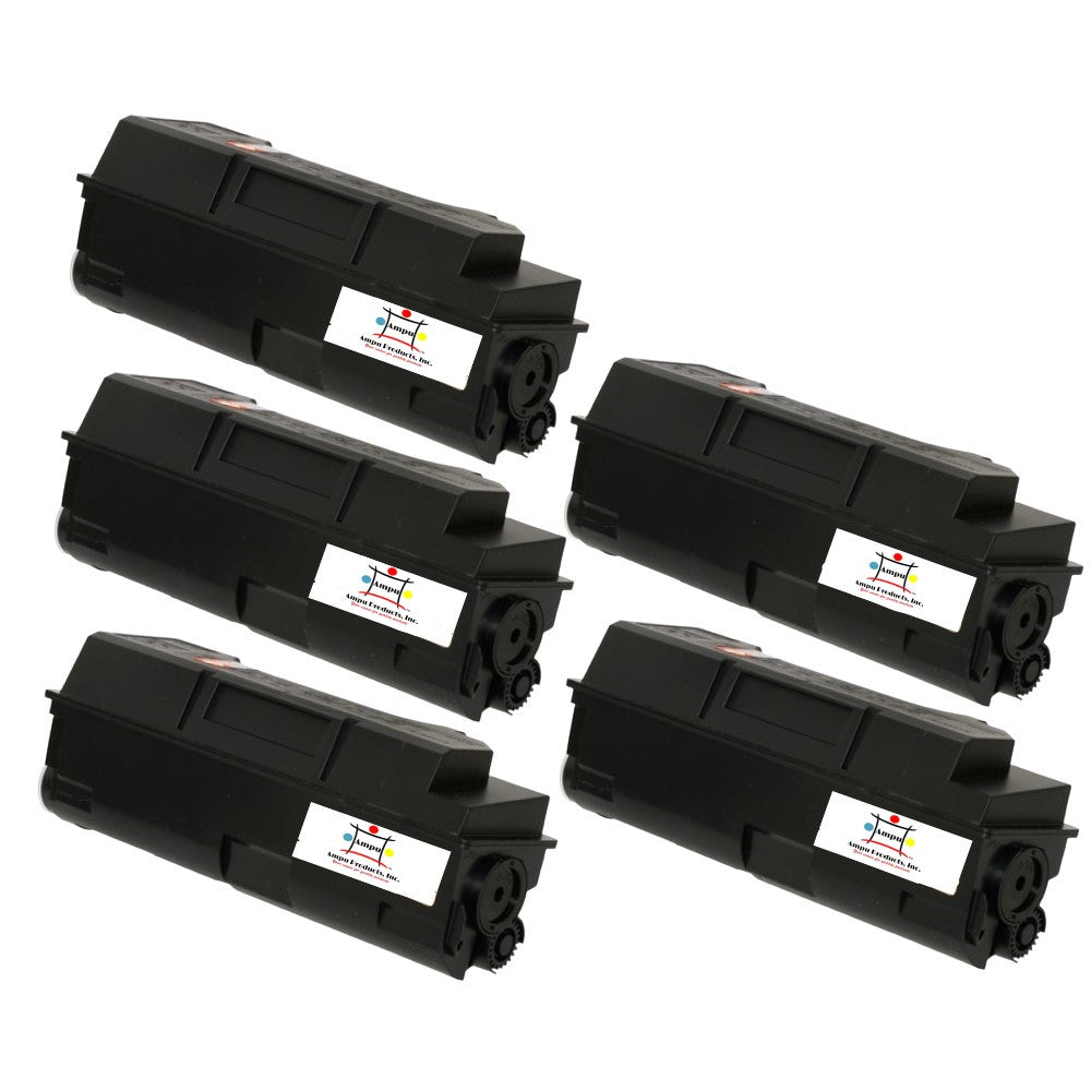 Compatible Toner Cartridge Replacement For KYOCERA MITA TK322 (TK-320) Black (12K YLD) 5-Pack