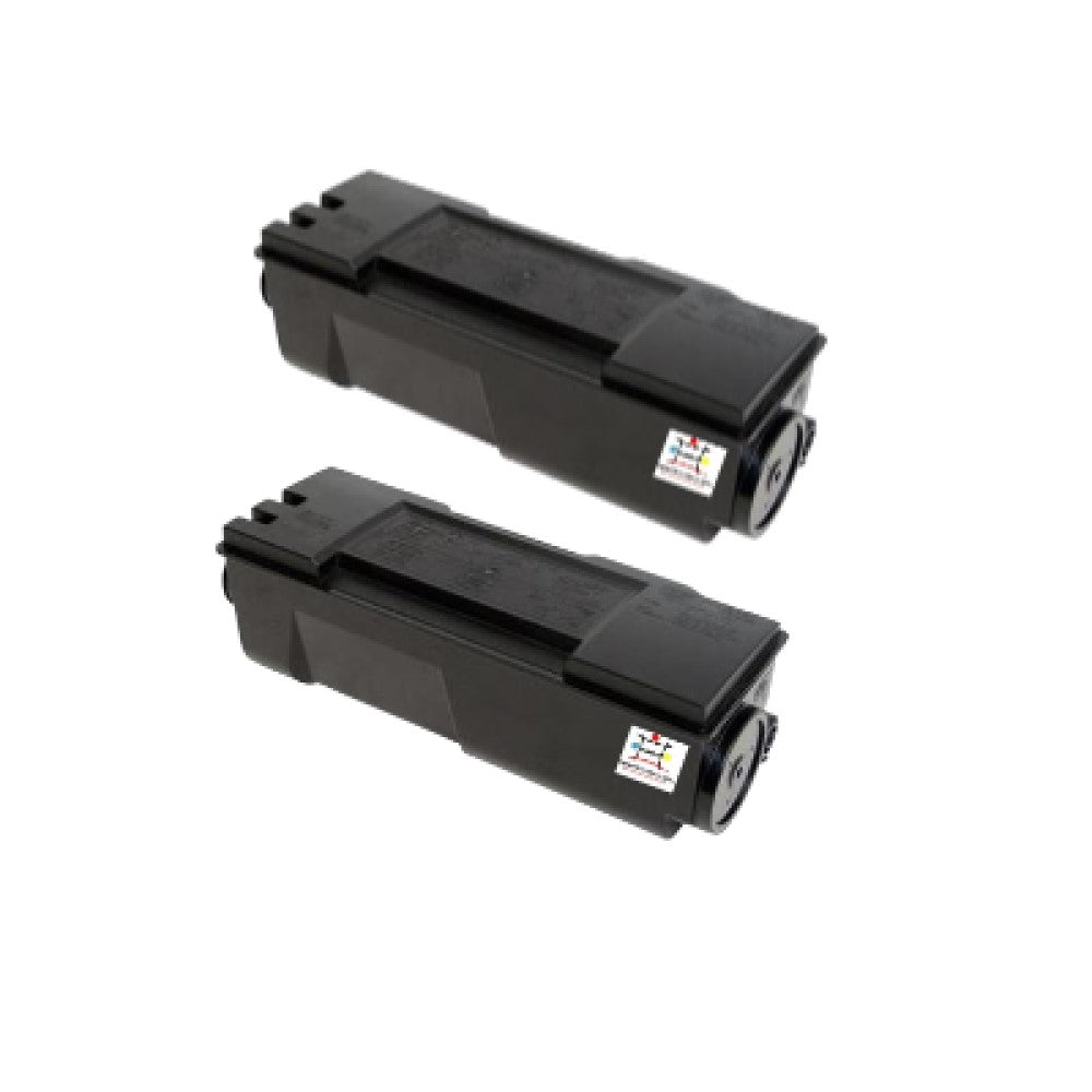 Compatible Toner Cartridge Replacement For KYOCERA MITA TK332 (TK-332, TK-330) Black (15K YLD) 2-Pack