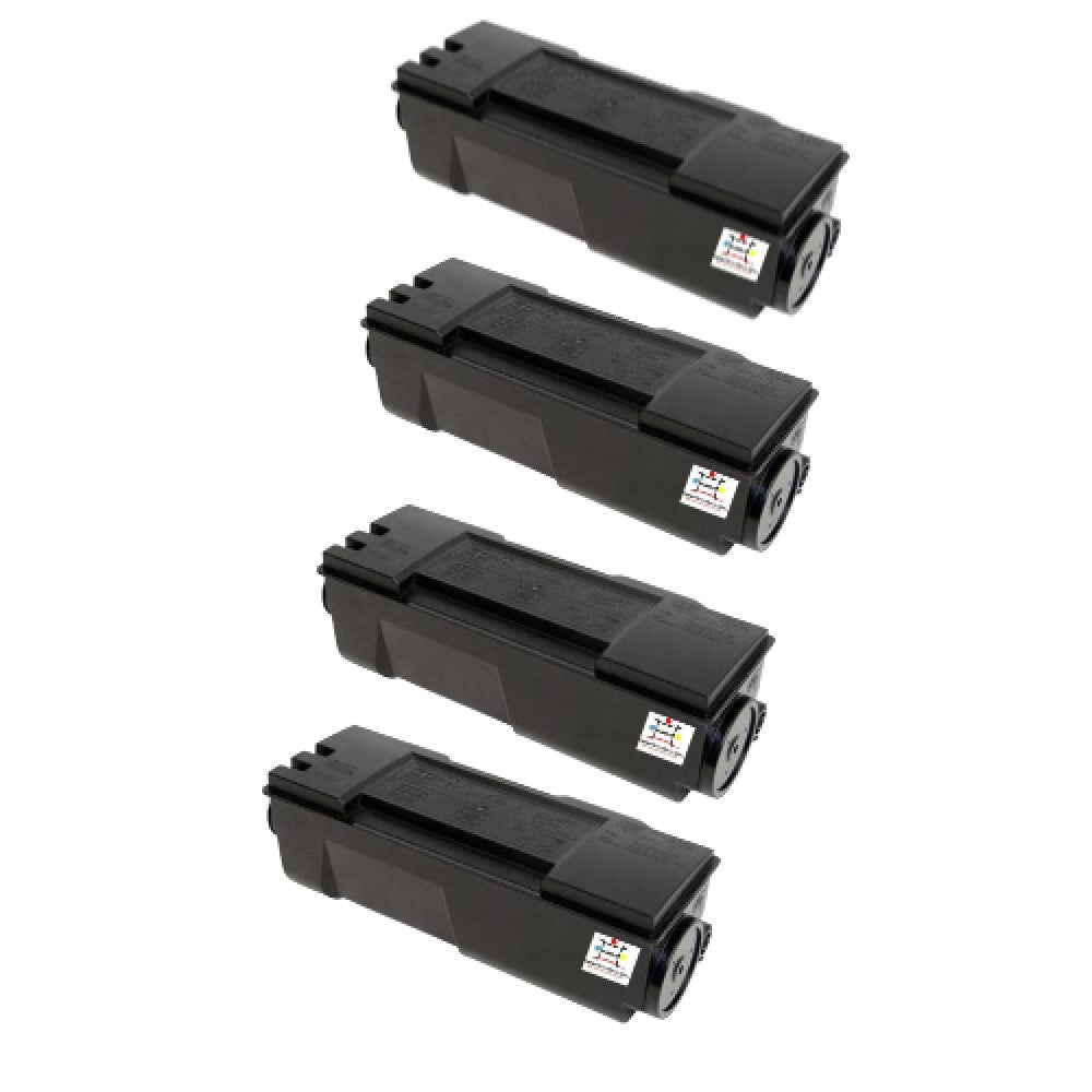 Compatible Toner Cartridge Replacement For KYOCERA MITA TK332 (TK-332, TK-330) Black (15K YLD) 4-Pack