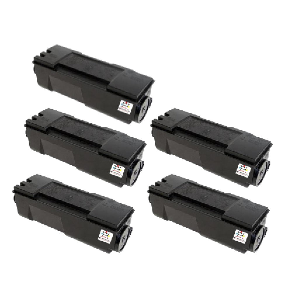 Compatible Toner Cartridge Replacement For KYOCERA MITA TK332 (TK-332, TK-330) Black (15K YLD) 5-Pack