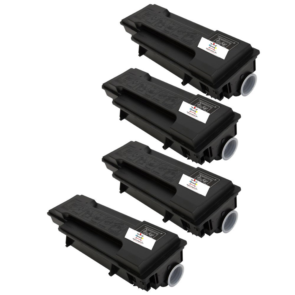 Compatible Toner Cartridge Replacement For KYOCERA TK342 (TK-342, 1T02J00US0) Black (12K YLD) 4-Pack