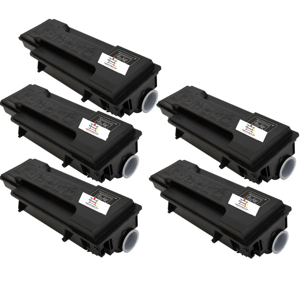 Compatible Toner Cartridge Replacement For KYOCERA TK342 (TK-342, 1T02J00US0) Black (12K YLD) 5-Pack