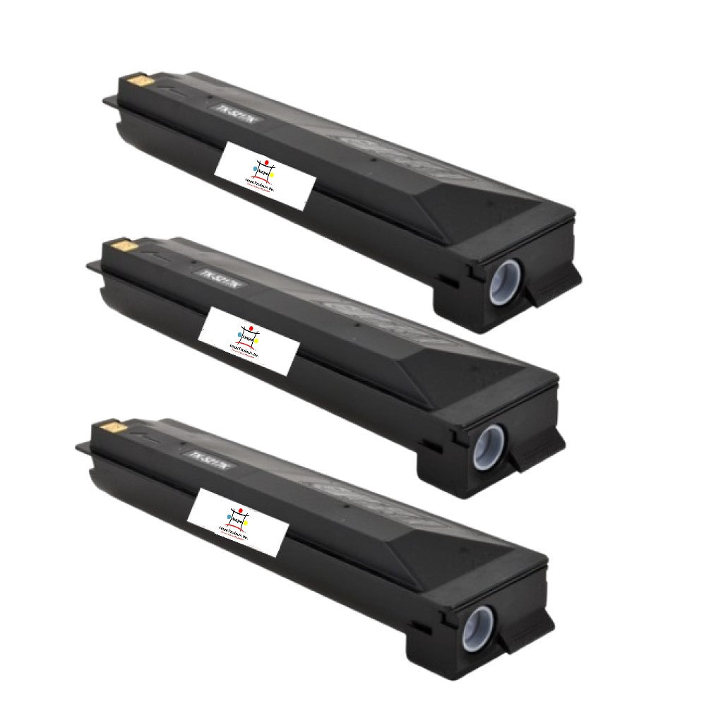 Compatible Toner Cartridge Replacement For KYOCERA MITA TK-5217K (1T02RTUS0) Black (20K YLD) 3-Pack