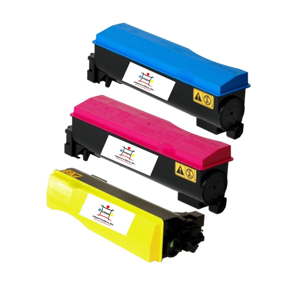 Compatible Toner Cartridge Replacement For KYOCERA MITA TK572M, TK572C, TK572Y (1T02HGBUS0, 1T02HG0US0, 1T02HGCUS0) Cyan, Yellow, Magenta (12K YLD) 3-Pack