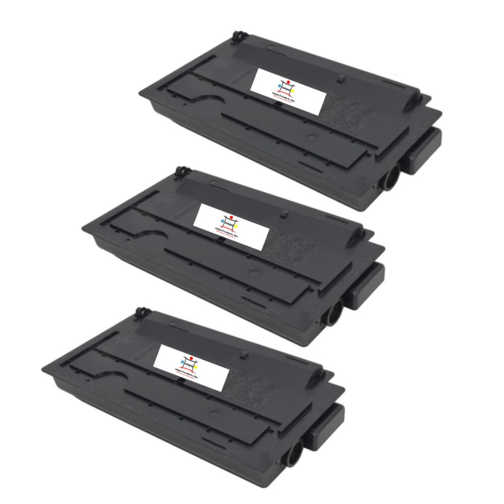 Compatible Toner Cartridge Replacement For Kyocera Mita TK7227 (TK-7227) Black (35K YLD) 3-Pack