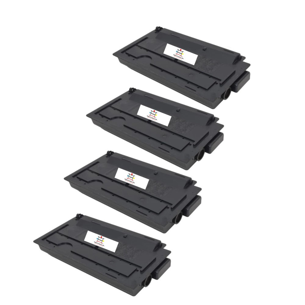 Compatible Toner Cartridge Replacement For Kyocera Mita TK7227 (TK-7227) Black (35K YLD) 4-Pack