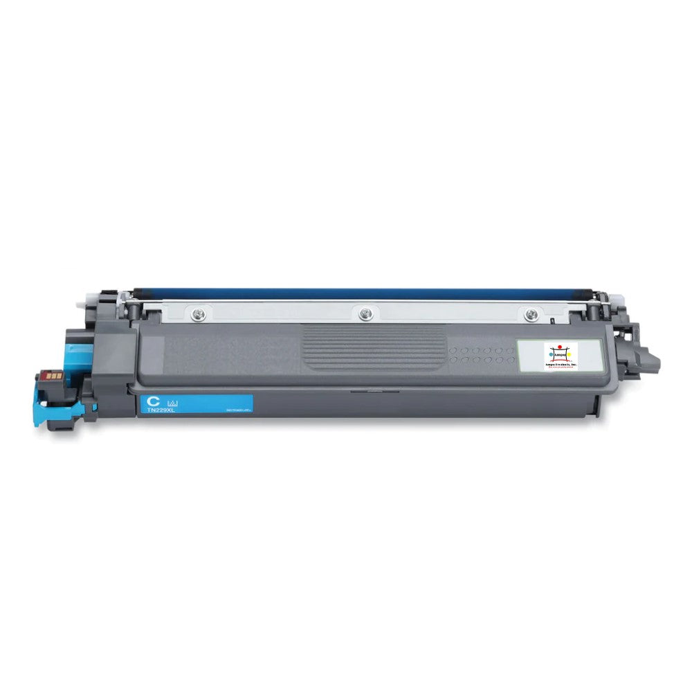 Compatible Toner Cartridge Replacement For BROTHER TN229XLC (TN-229XLC) High Yield Cyan (2.3K YLD)