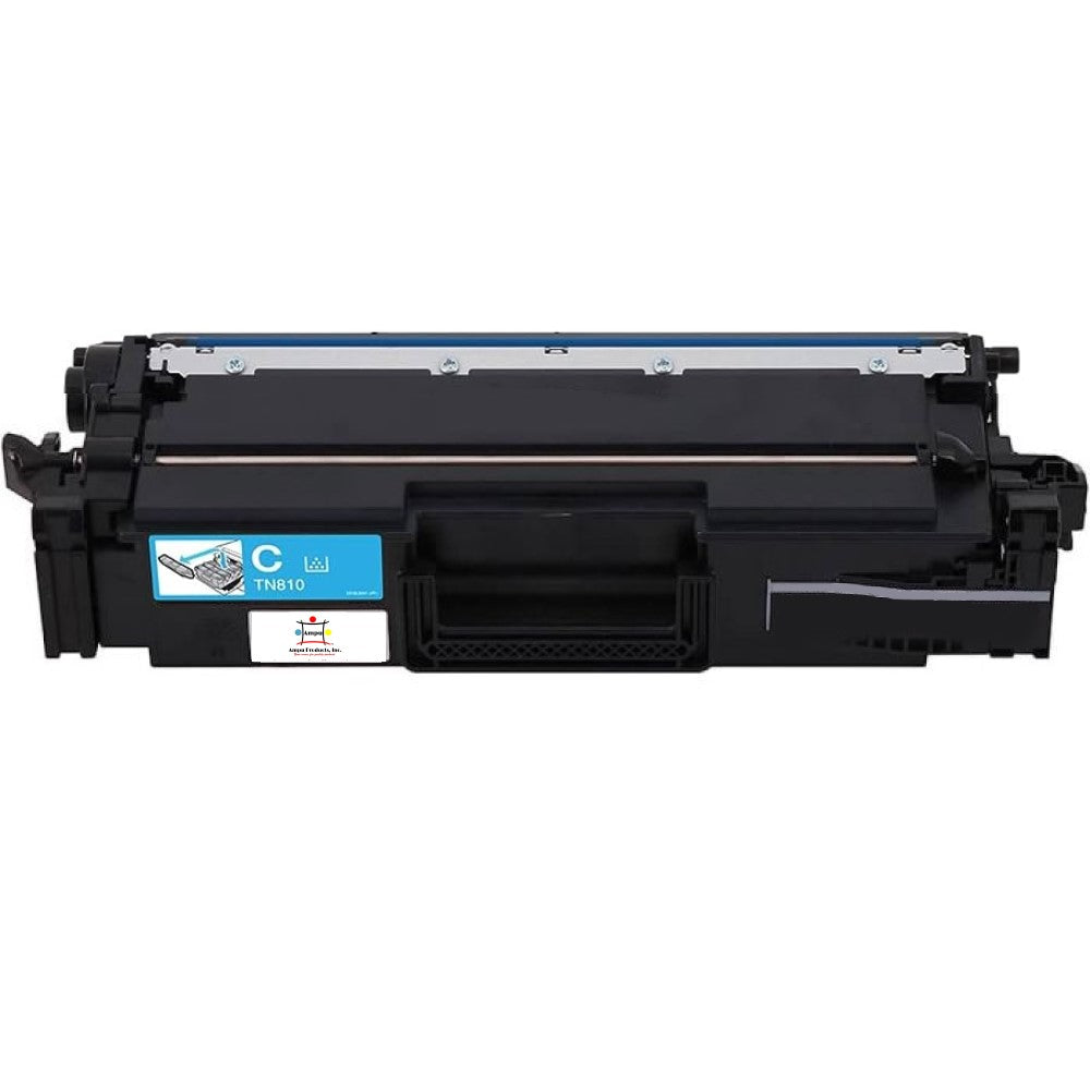 Compatible Toner Cartridge Replacement For BROTHER TN810C (TN-810C) Cyan (6.5K YLD)