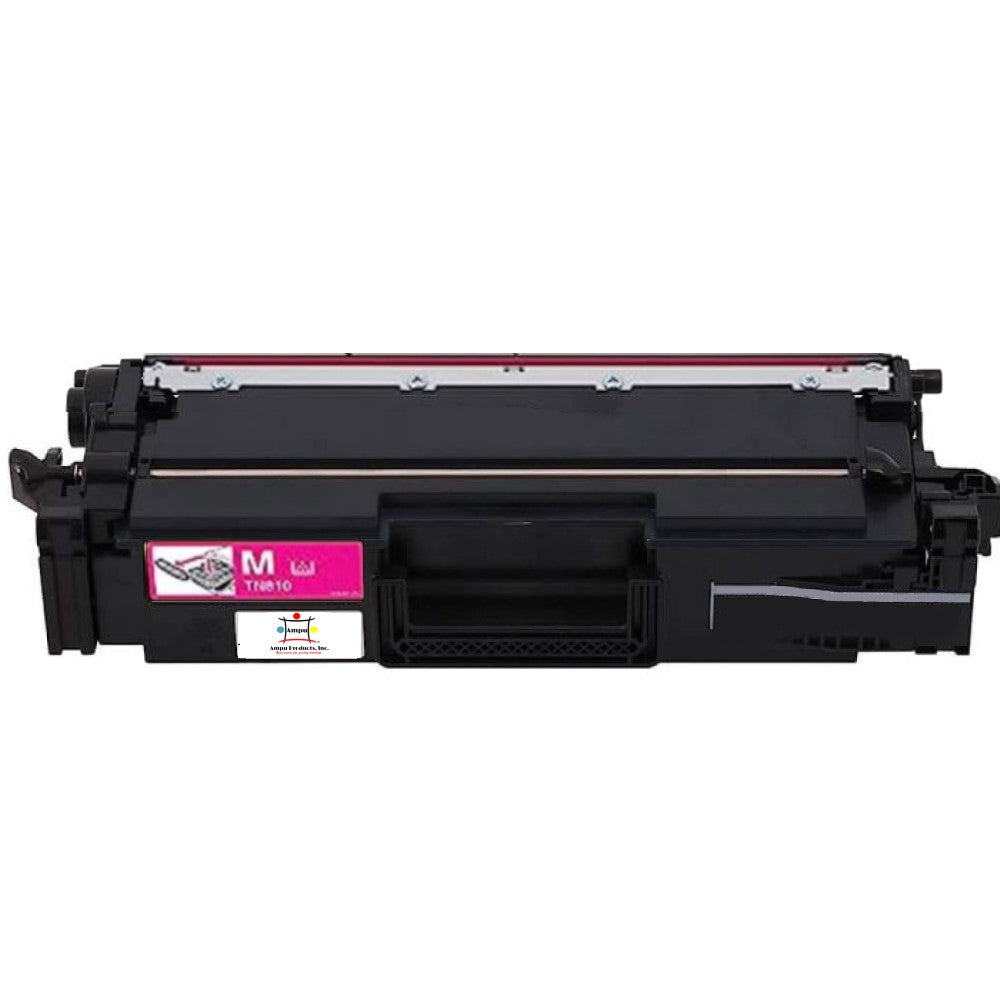 Compatible Toner Cartridge Replacement For BROTHER TN810M (TN-810M) Magenta (6.5K YLD)