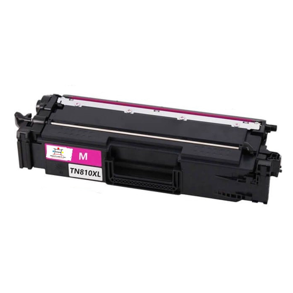 Compatible Toner Cartridge Replacement For BROTHER TN810XLM (TN-810XL M) High Yield Magenta (9K YLD)