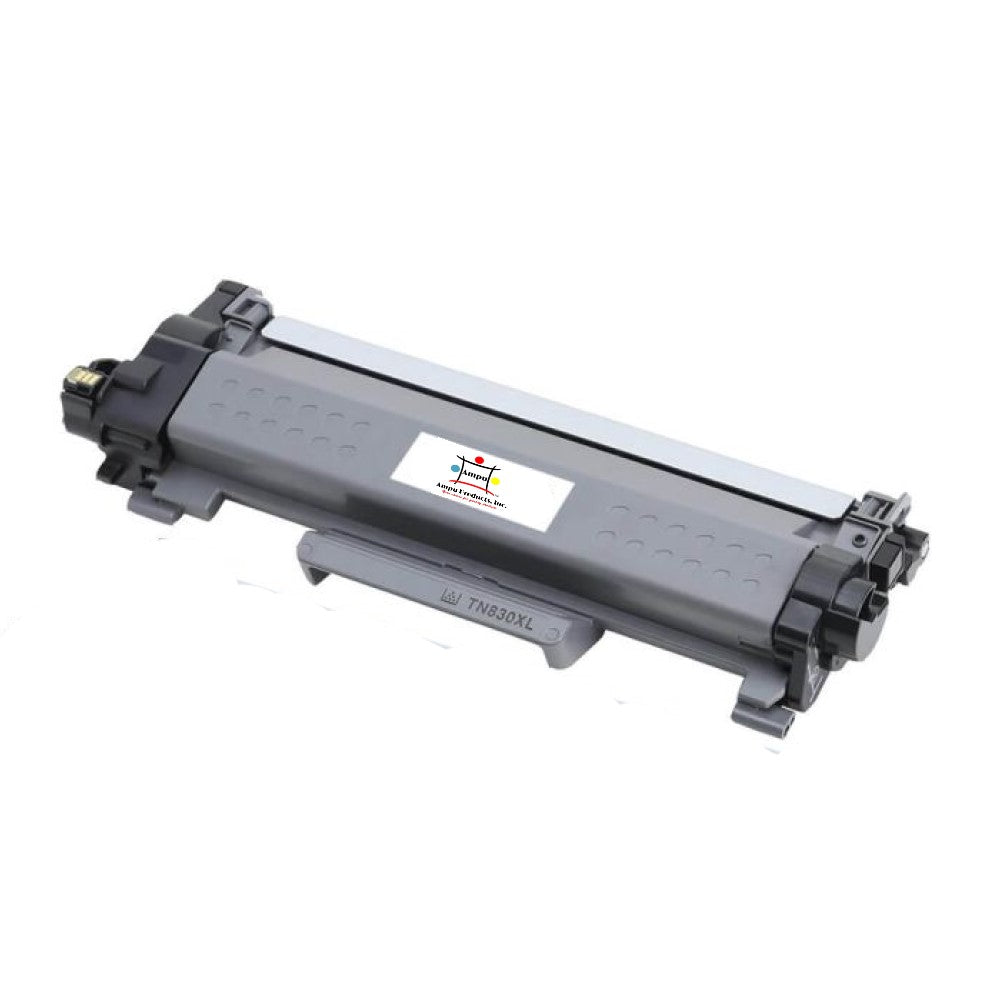 Compatible Toner Cartridge Replacement For BROTHER TN830XL (TN-830XL) High Yield Black (3K YLD)