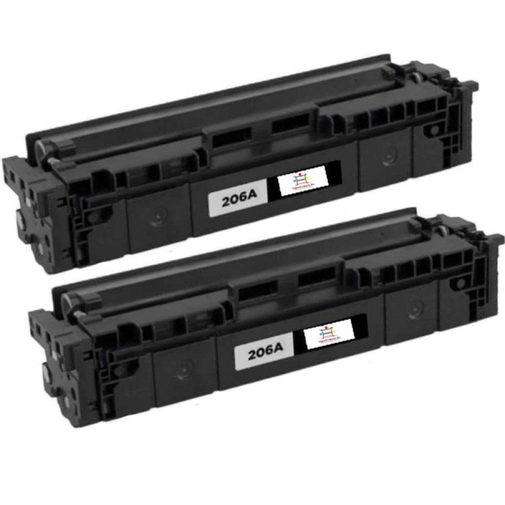Compatible Toner Cartridge Replacement For HP W2110A (206A) Black (1.35K YLD) 2-Pack