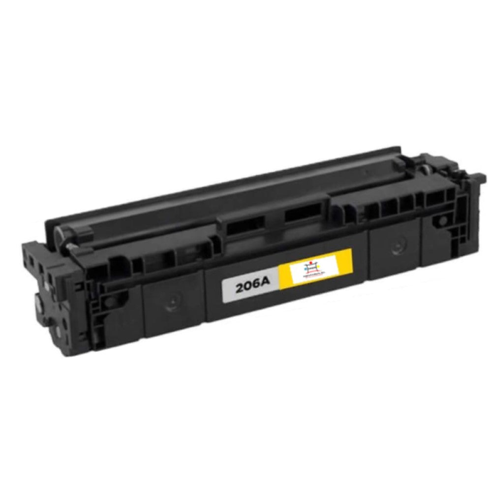 Compatible Toner Cartridge Replacement For HP W2112A (206A) Yellow (1.25K YLD)