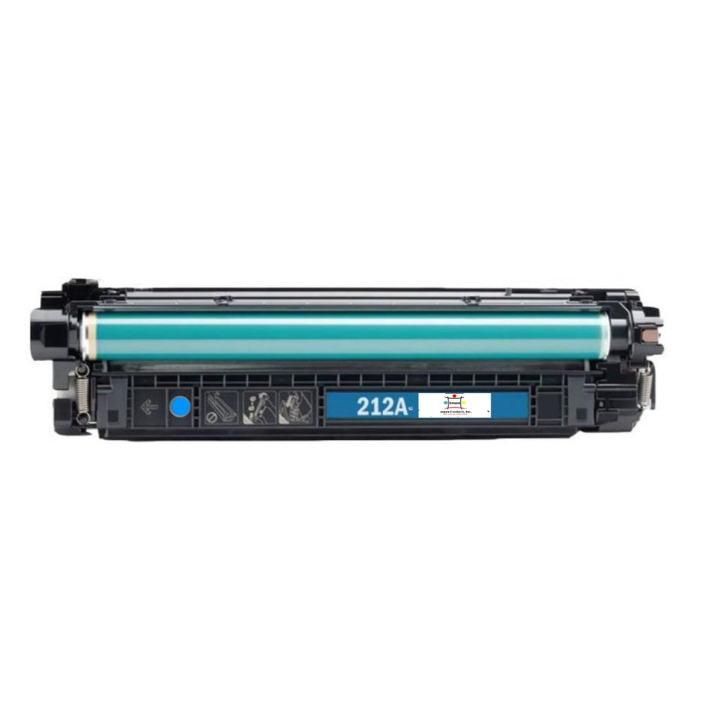Compatible Toner Cartridge Replacement For HP W2121A (212A) Cyan (4.5K YLD)