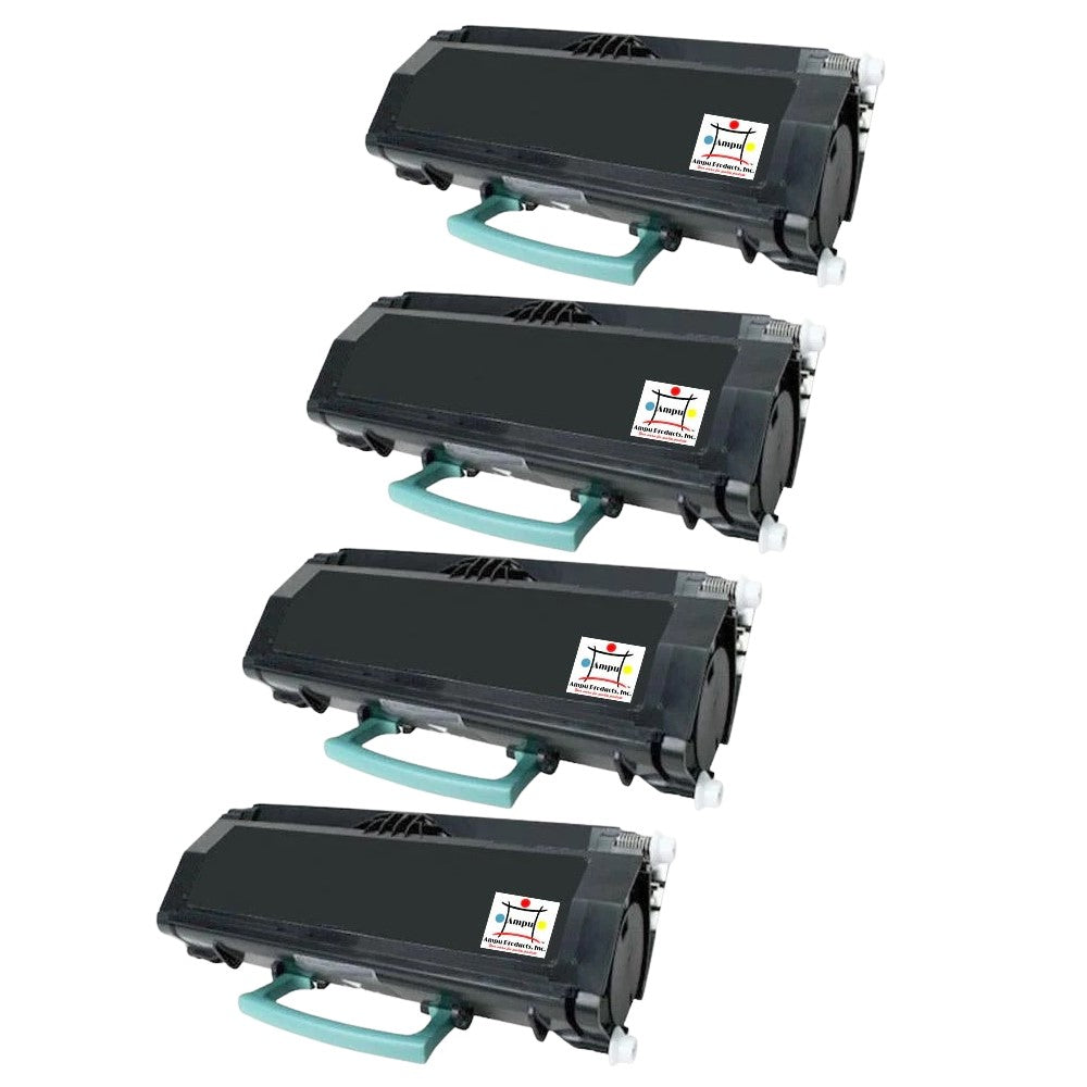 Compatible Toner Cartridge Replacement For LEXMARK X264A21G (3.5K YLD) 4-Pack