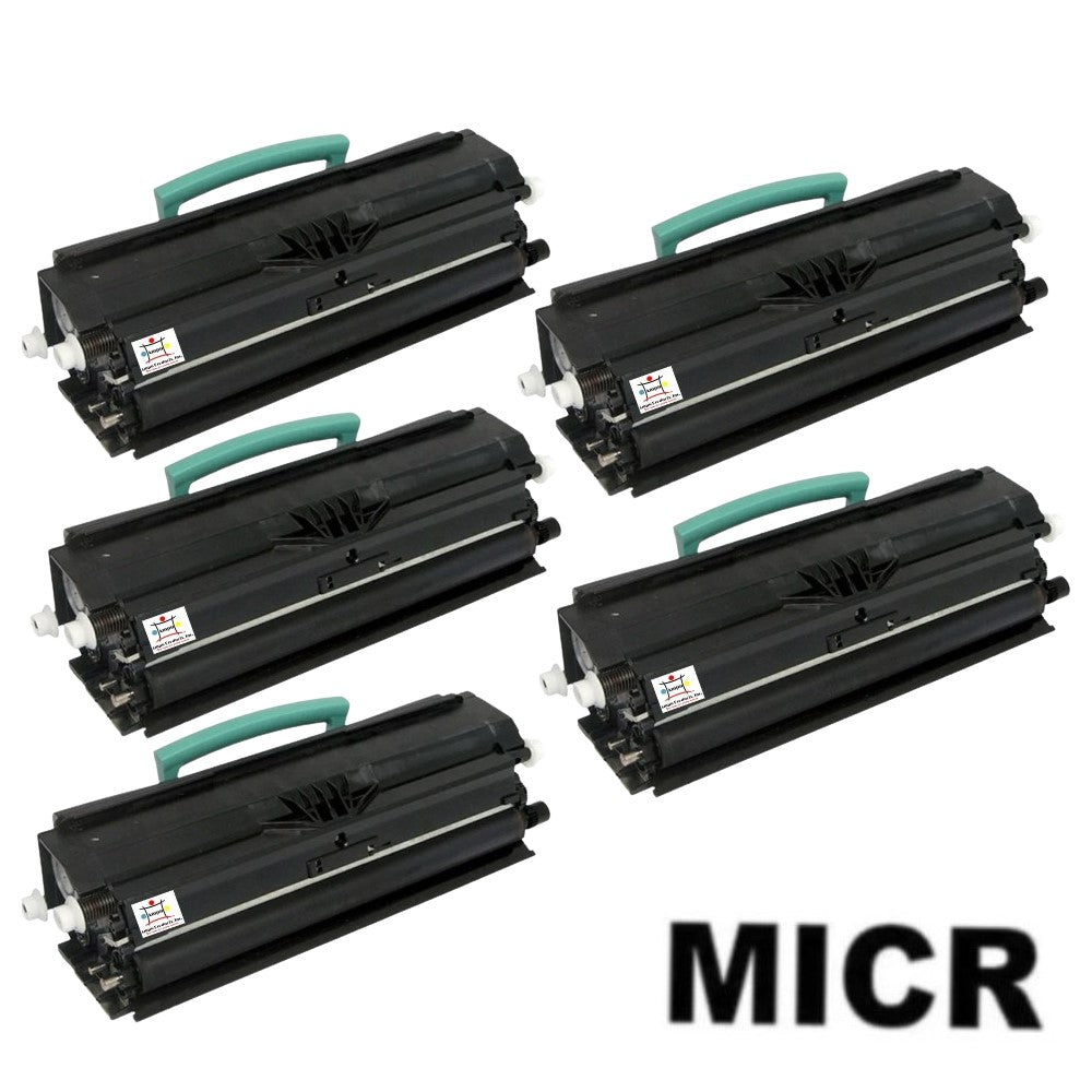 Compatible Toner Cartridge Replacement For Lexmark X463A21G (Black) 3.5K YLD (W/MICR) 5-Pack