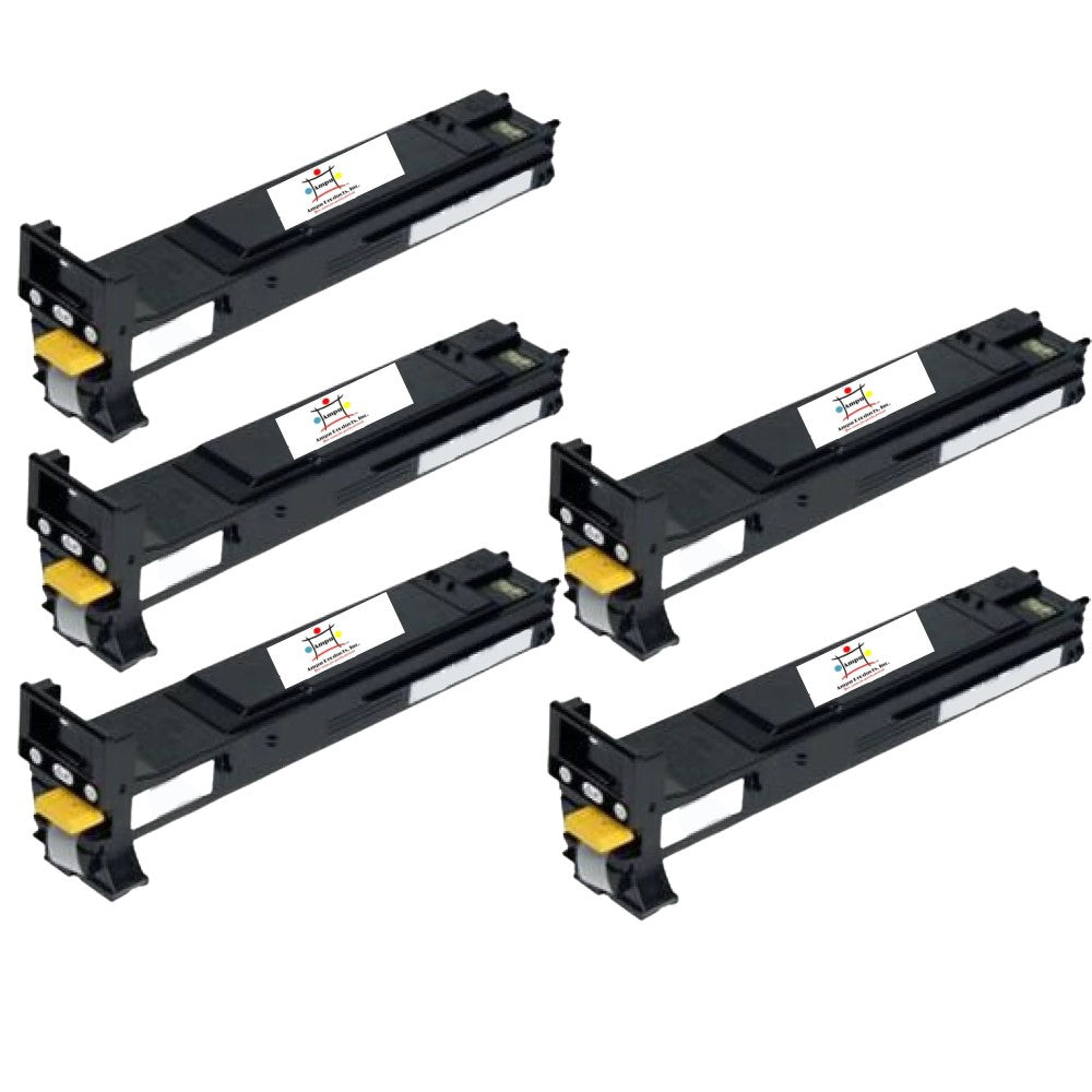 Compatible Toner Cartridge Replacement For Konica Minolta A06V133 (High Yield Black) 12K YLD (5-Pack)