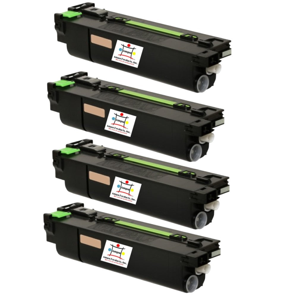 Compatible Toner Cartridge Replacement For SHARP AR455NT (AR-455NT) BLACK (35K YLD) 4-Pack